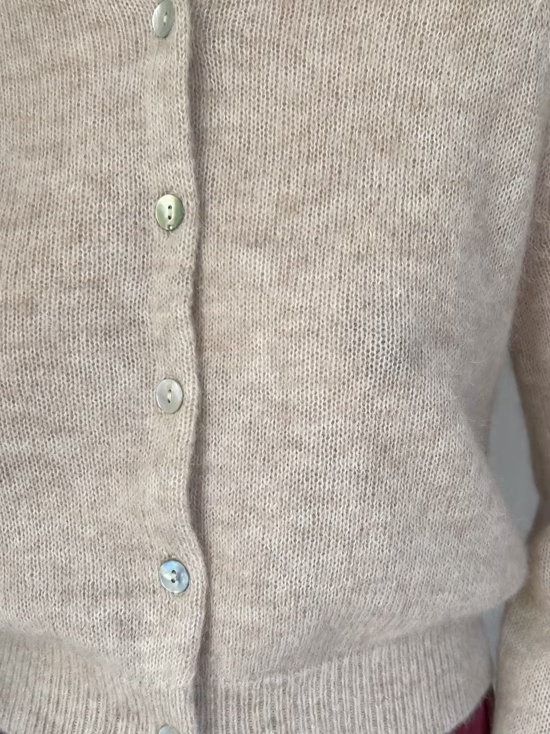 Petra Cardigan - Hazelnut Creme