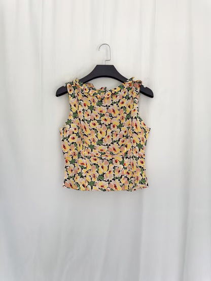Liotta Top - Anemone Garden in XS/S