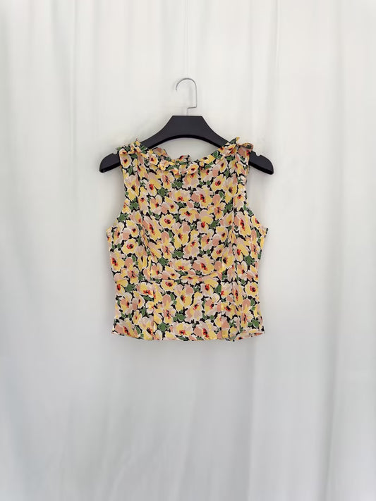 Liotta Top - Anemone Garden in XS/S