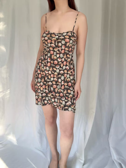 Sasha Silk Dress - Tresors de la Mer in S