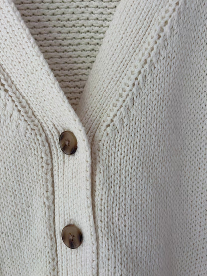 CL Dorado Cardigan - White in S