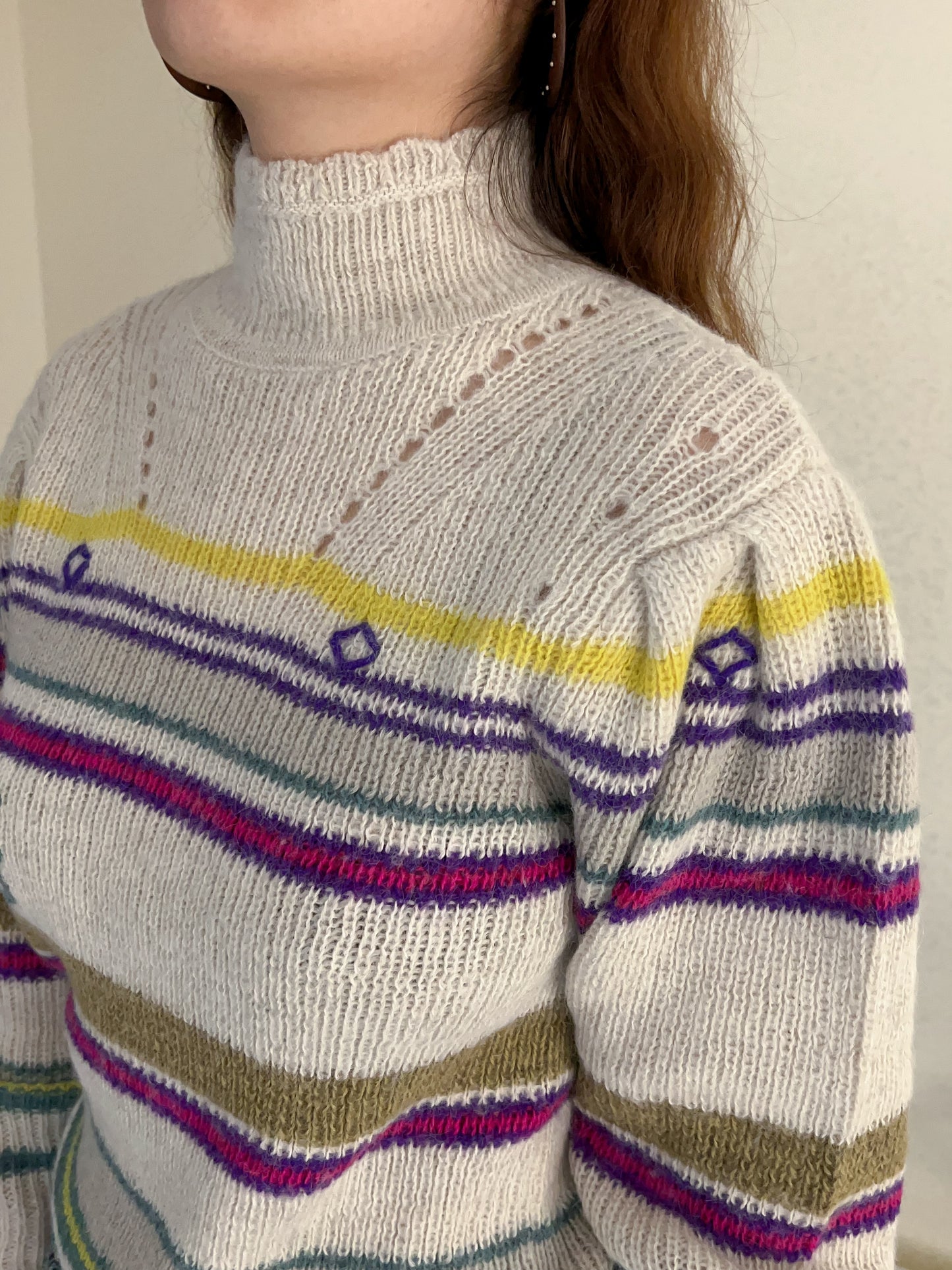 IM Georgia High-Neck Striped Jumper [size 36 sample sale]