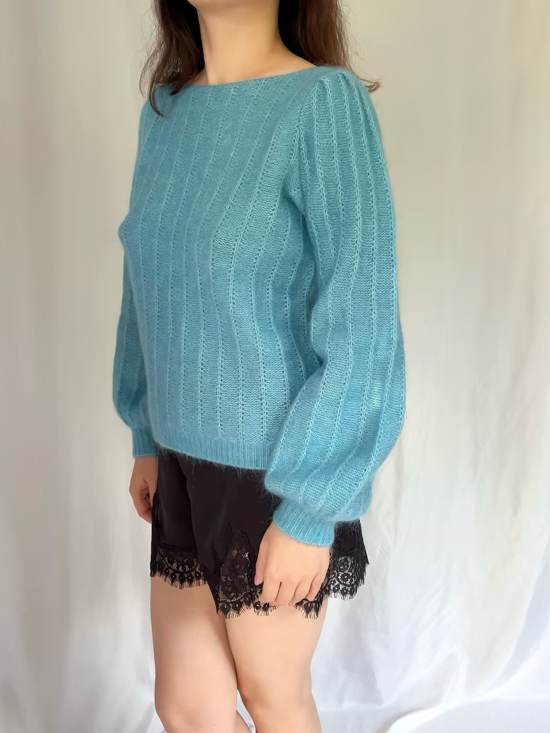 Aretha Jumper - Blue Lagoon in S