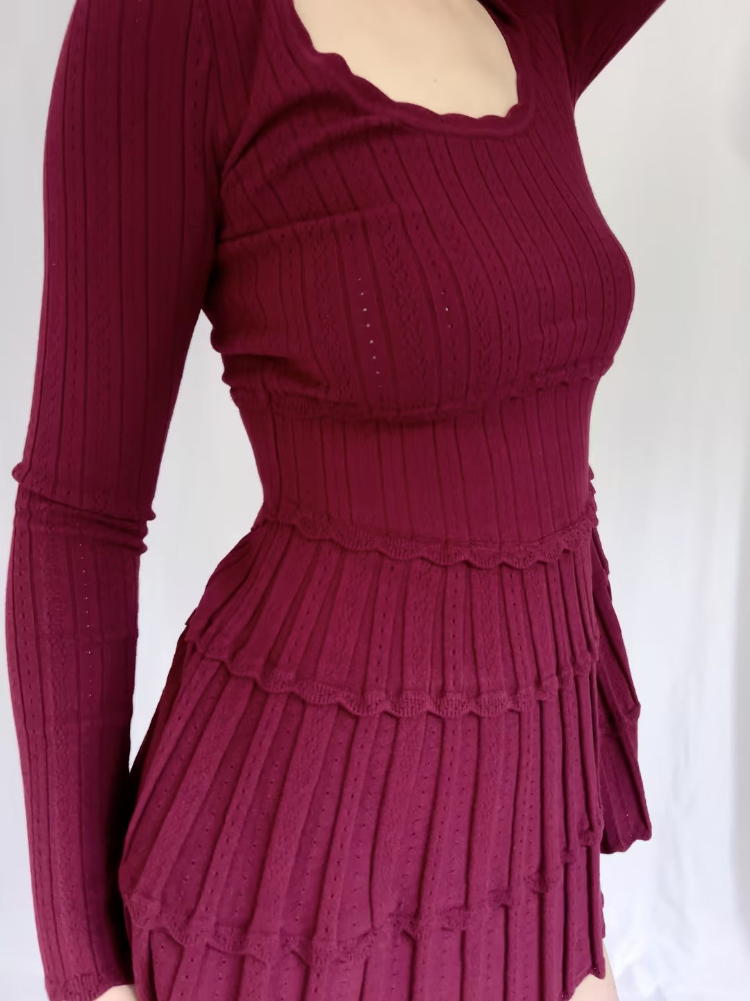 Robe courte extensible LSF lavande - Baies épicées