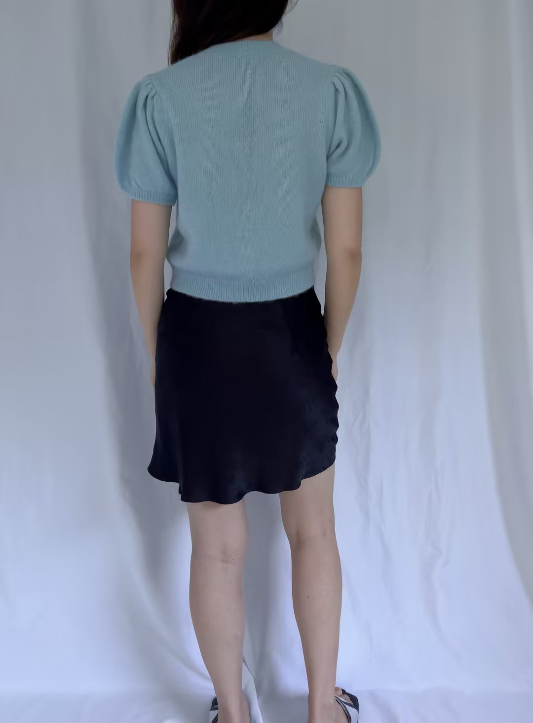 Anisa Cardigan - Glass Slipper Blue