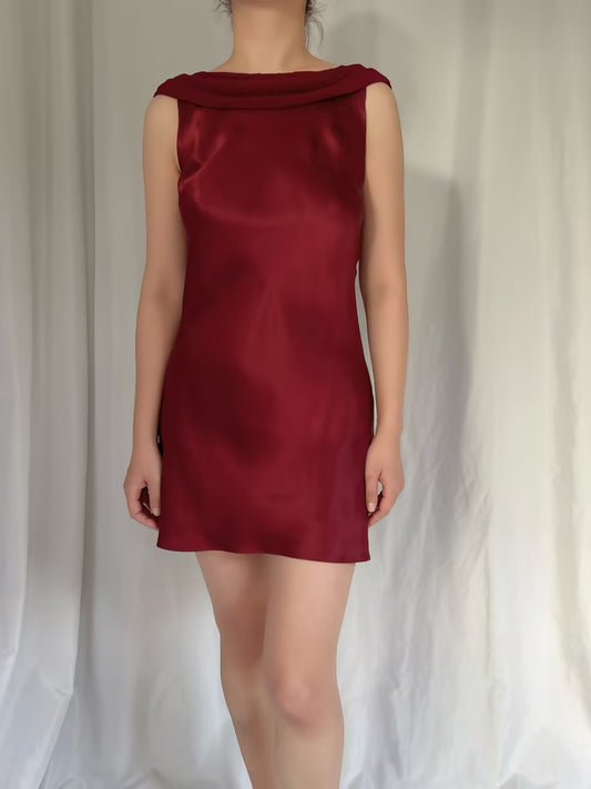 Jonelle Silk Dress - Romance