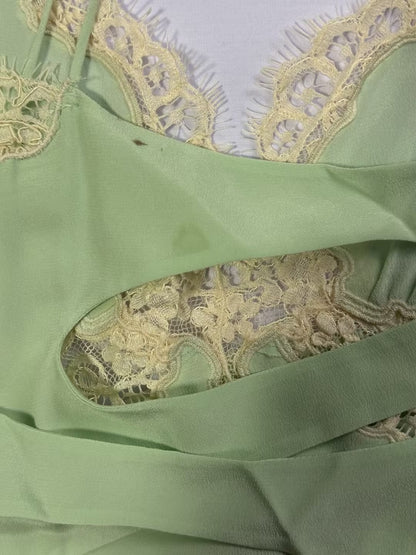 Venus Dress - Creme de Menthe in L
