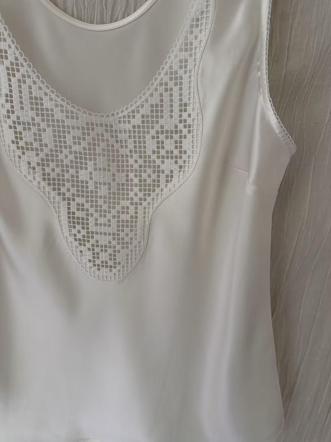 Odette Silk Top -  Cream