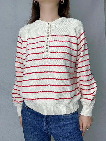 Pull en coton corail SEZ 