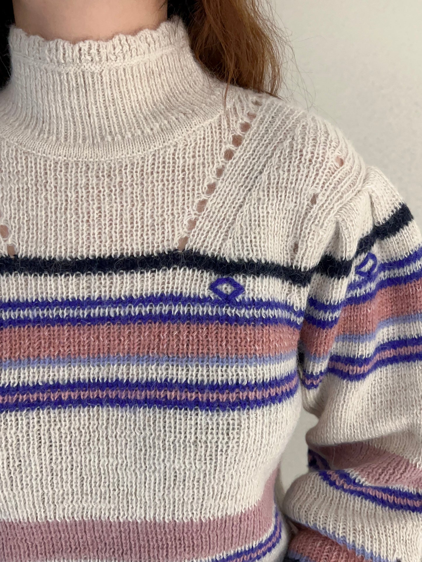 IM Georgia High-Neck Striped Jumper [size 36 sample sale]