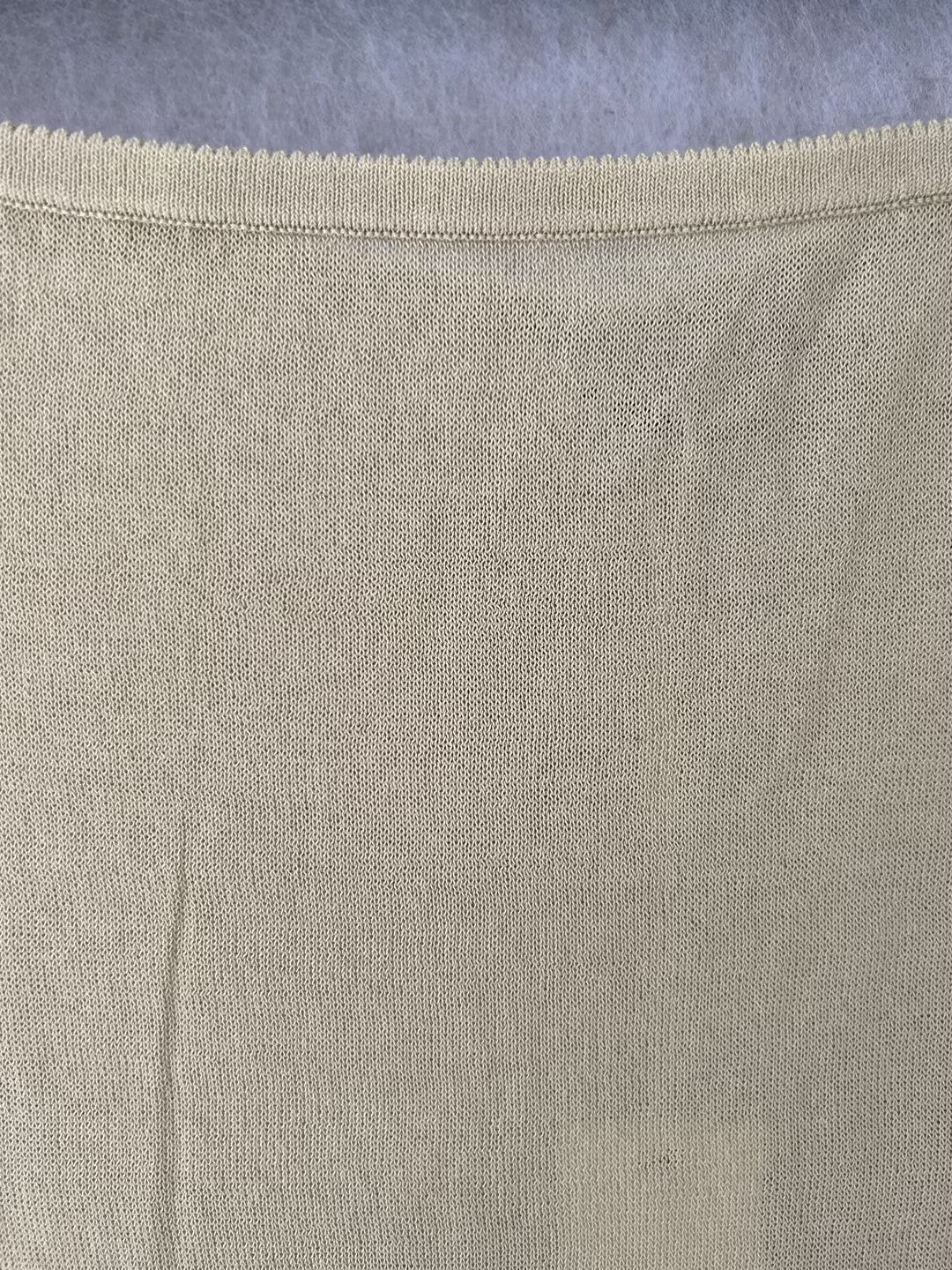 CL Faye Sheer Pistachio Skirt in S