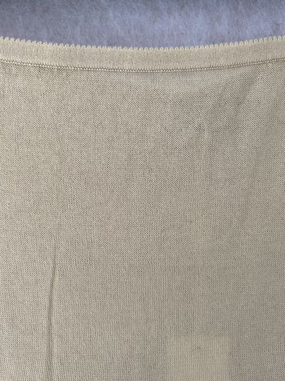 CL Faye Sheer Pistachio Skirt in S