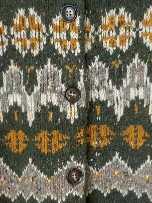 Cammie Sweater - Dark Forest Fairisle