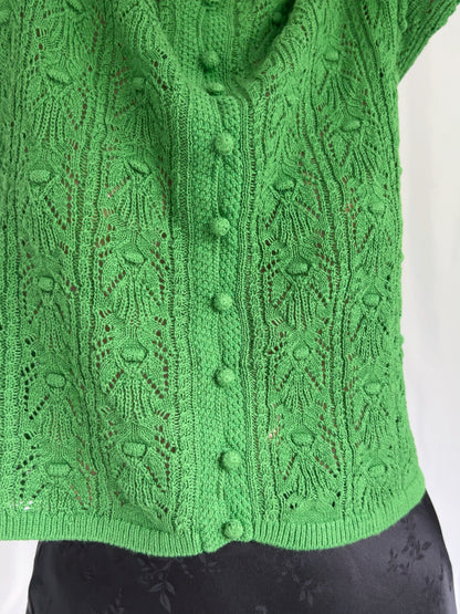 Milane Crochet Top - Green