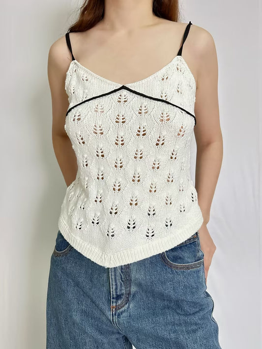 Crochet Knit Vest