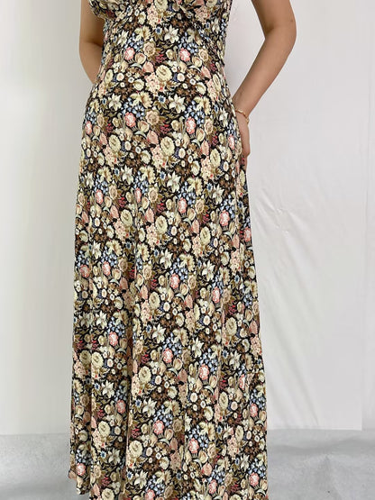 Tahlia Long Dress In Arbor Floral