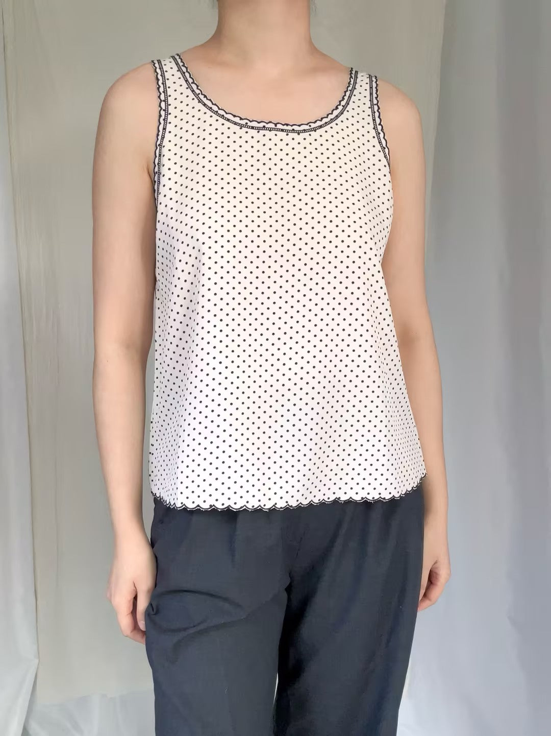 Blake Top - Polka Dots Aop in S
