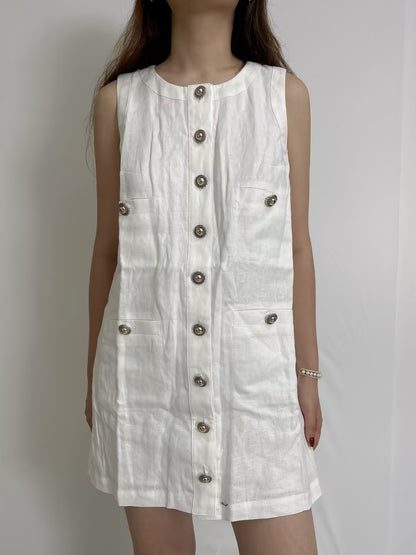 Tropez Linen Dress [Last Stock]