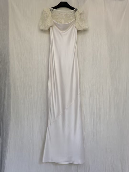 Percival Maxi Dress - Ivory in UK6