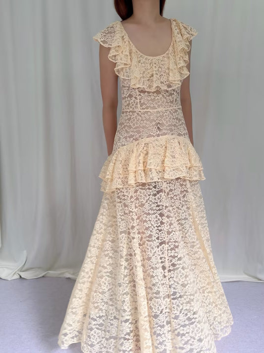 Costine Dress - Vanilla
