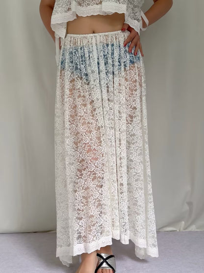 Zinnia Skirt - Salt