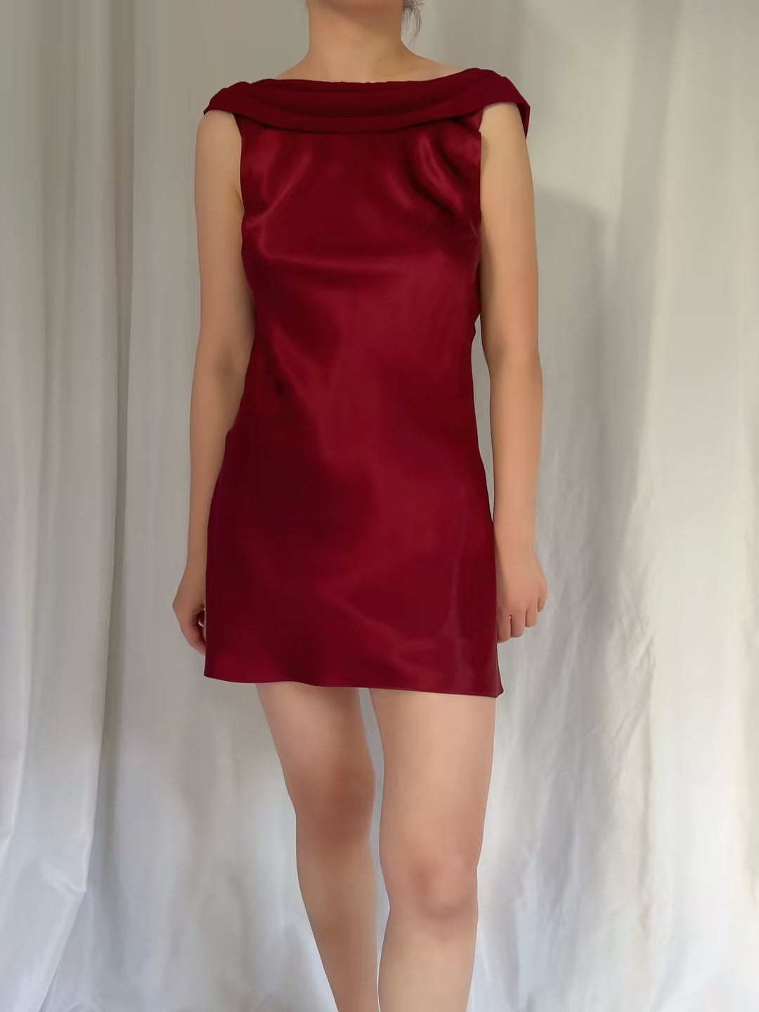 Jonelle Silk Dress - Romance