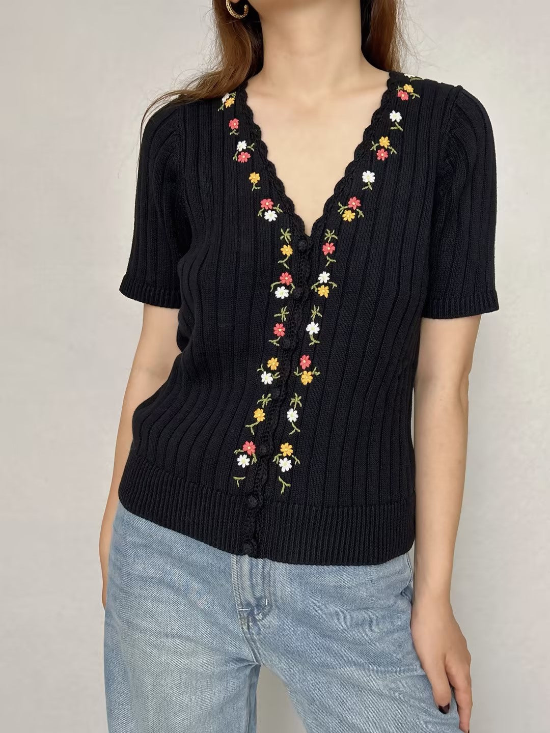 Ilena Short-Sleeve Cardigan