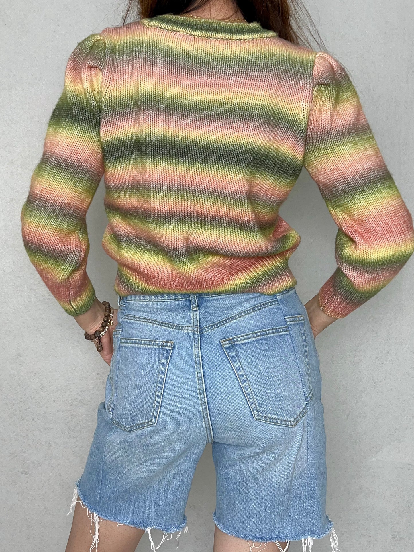 Vil Multicolor Strip Sweater [size S sample sale]