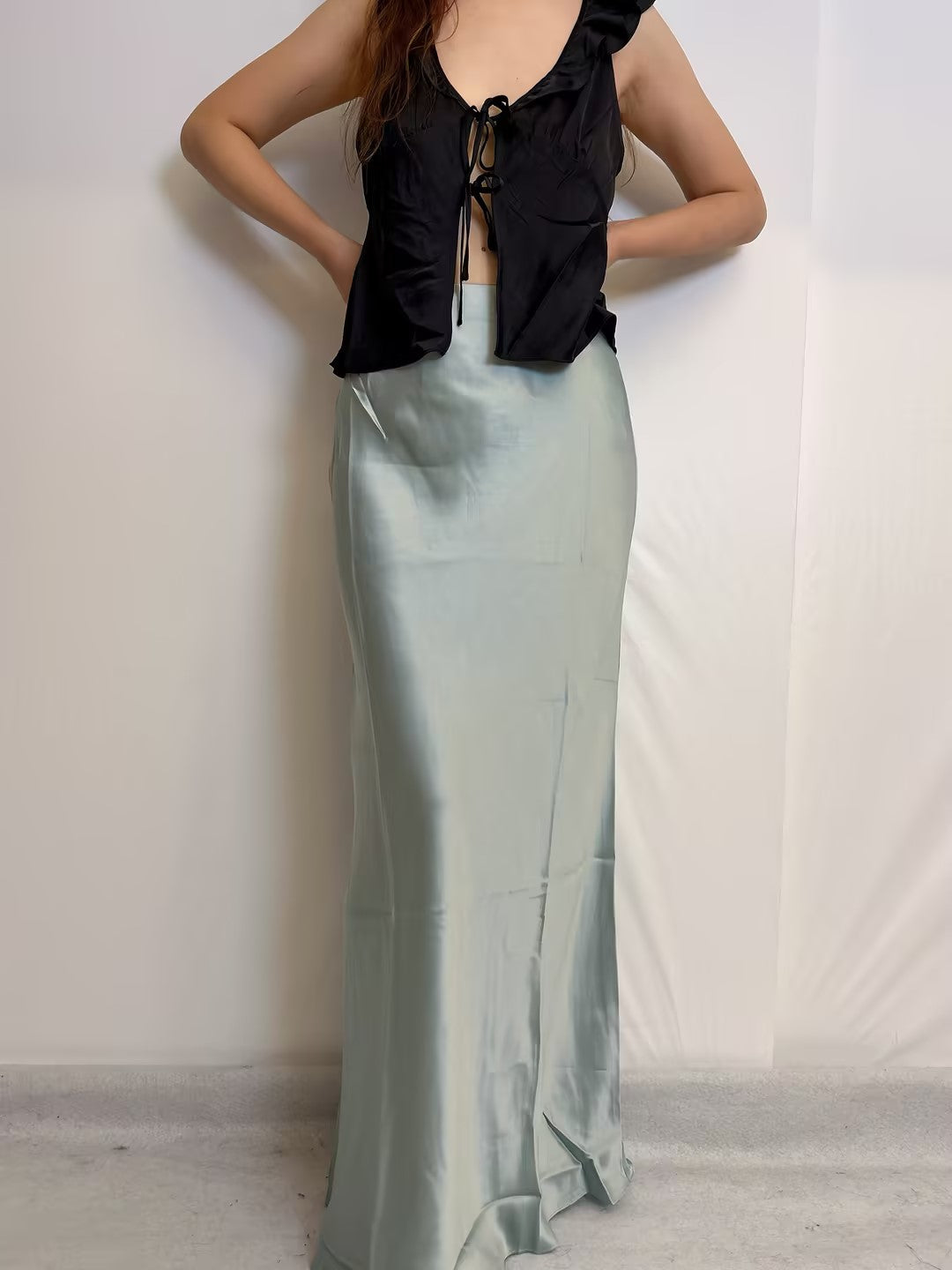 Lakisha Silk Skirt [size 4 sample sale]