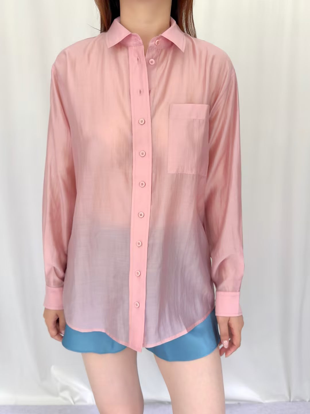 Eli Oversized Sheer Shirt