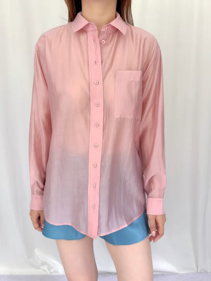 Eli Oversized Sheer Shirt