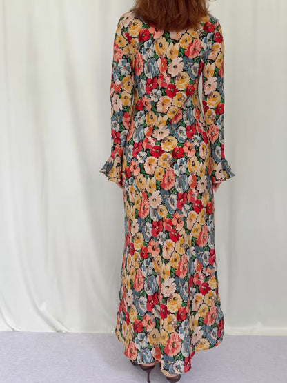 Musetta Dress - Poppy Meadow