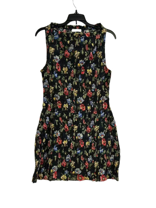 Gianna Dress - Noir Wild Rose
