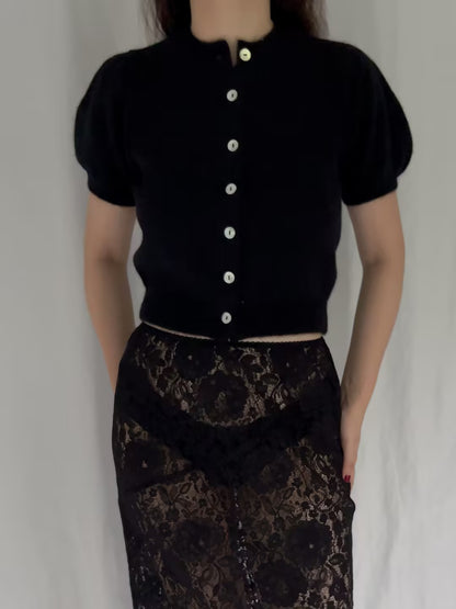 Anisa Cardigan - Black