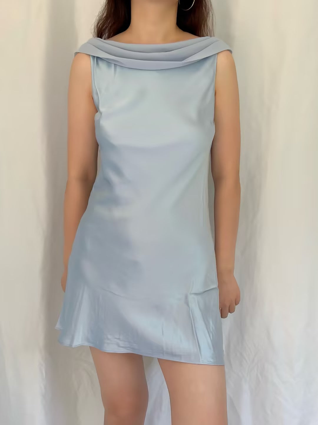 Jonelle Silk Dress - Horizon