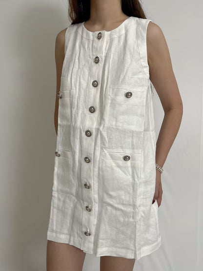 Tropez Linen Dress [Last Stock]