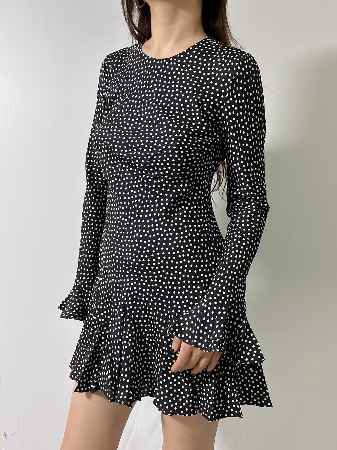 Narcisse Dress in Camille Dot