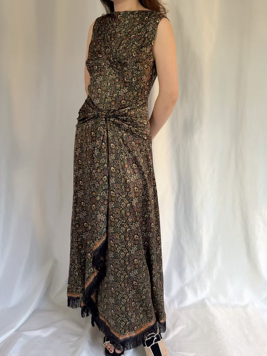 Cataline Dress - Fleur de Majorelle in XS/M