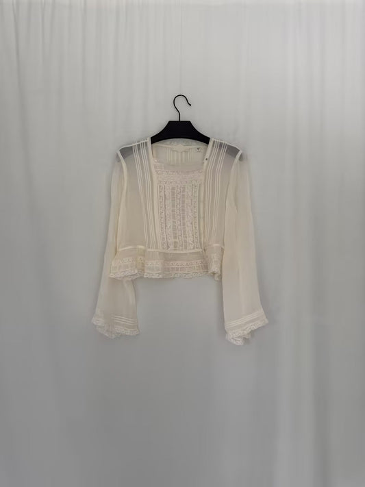 Elodine Top - Sea Salt