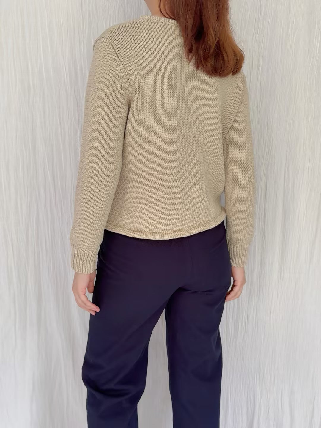 CL Deo Khaki Cotton Cardigan in XS