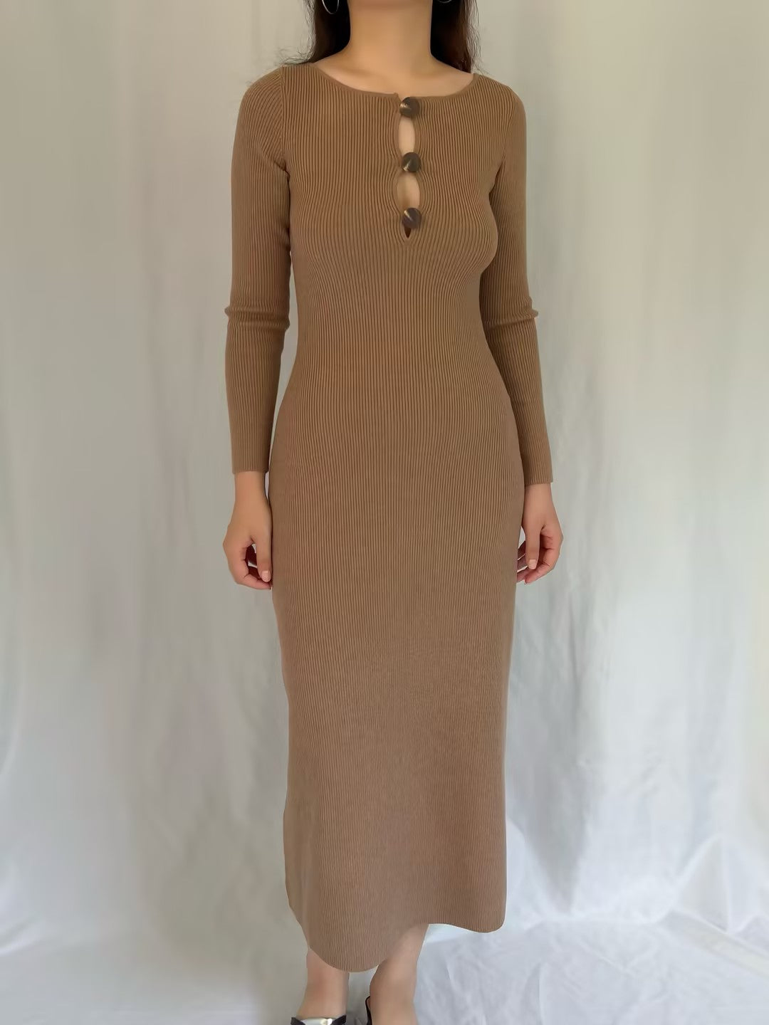 Scarlett Dress - Camel