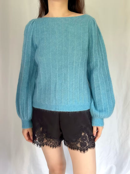 Aretha Jumper - Blue Lagoon in S