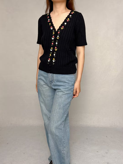 Ilena Short-Sleeve Cardigan