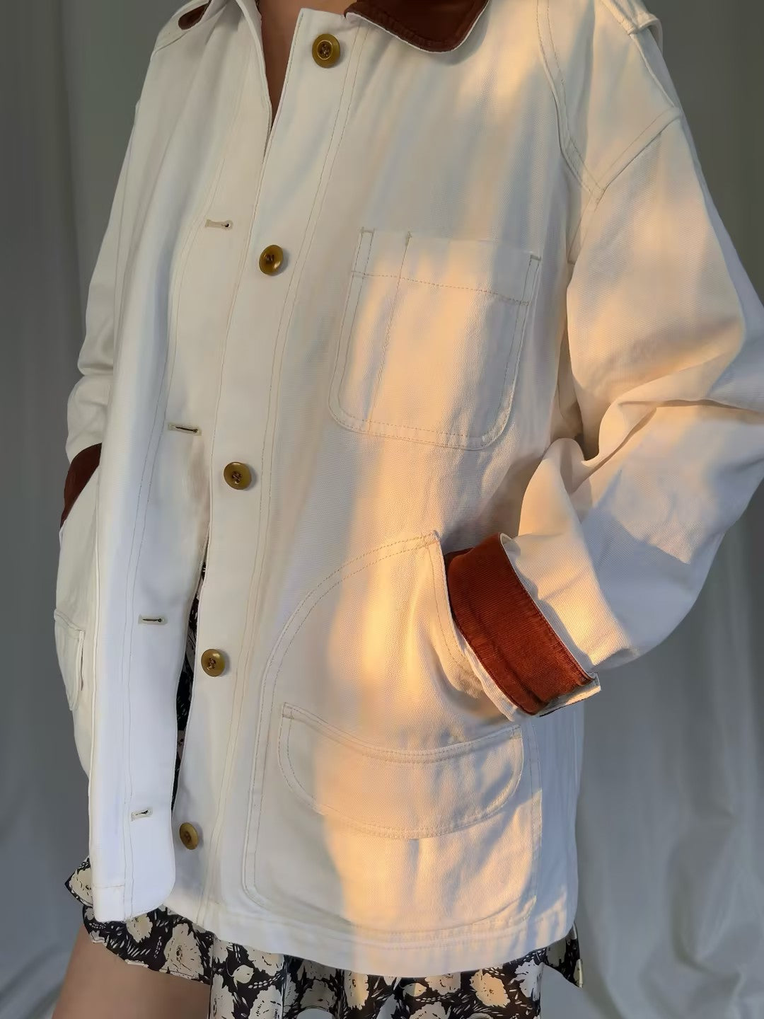 Pascual Barn Jacket - Salt