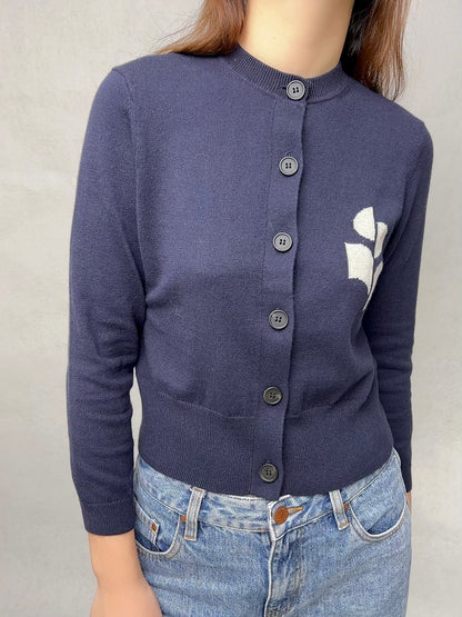 Newton Navy Cardigan 24S