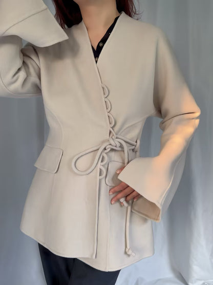 BMB Lalou Wool Blazer - Cream