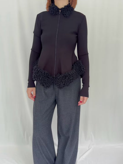 Scout Knit Top - Black in S