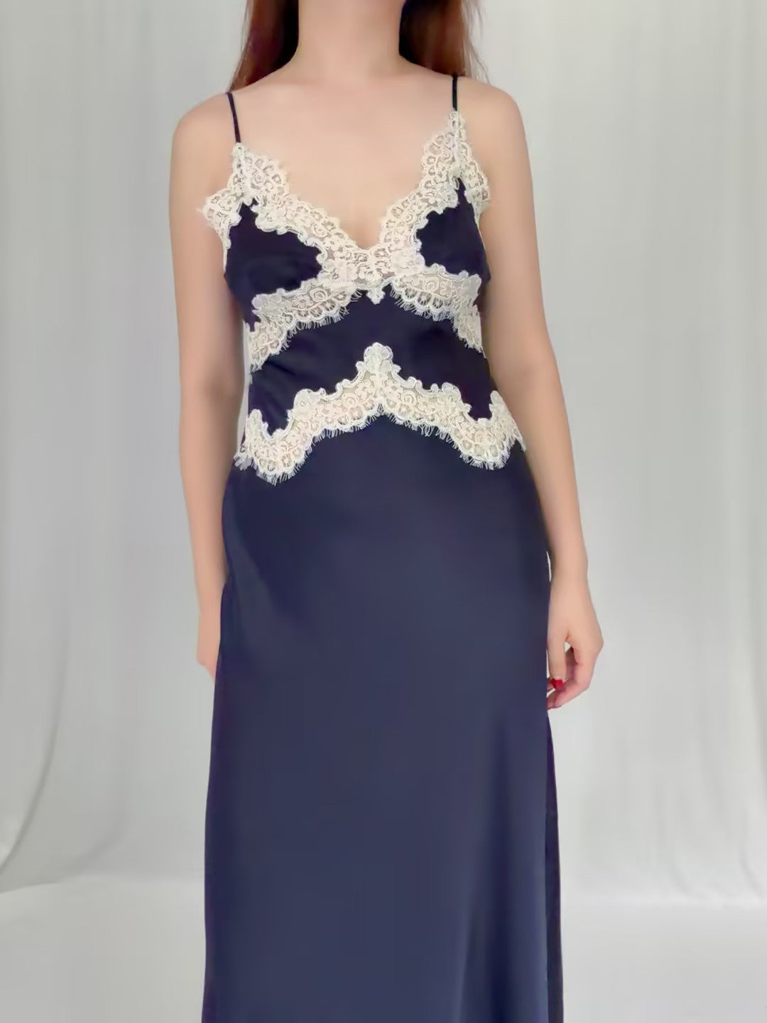Obelia Dress - Deep Navy