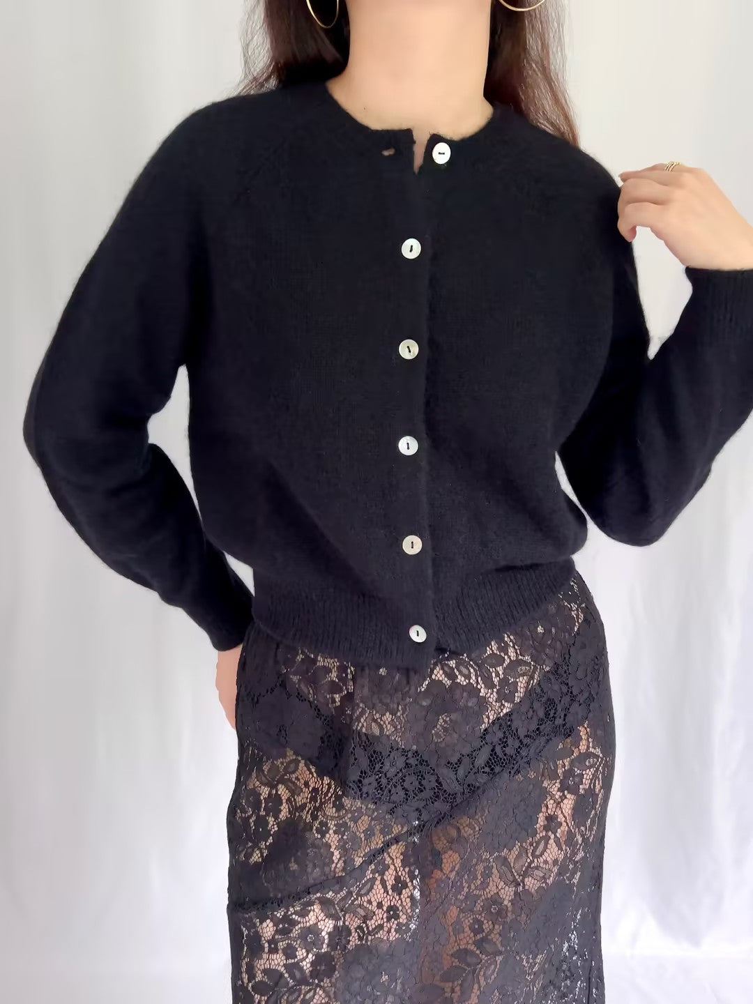 Petra Cardigan - Black