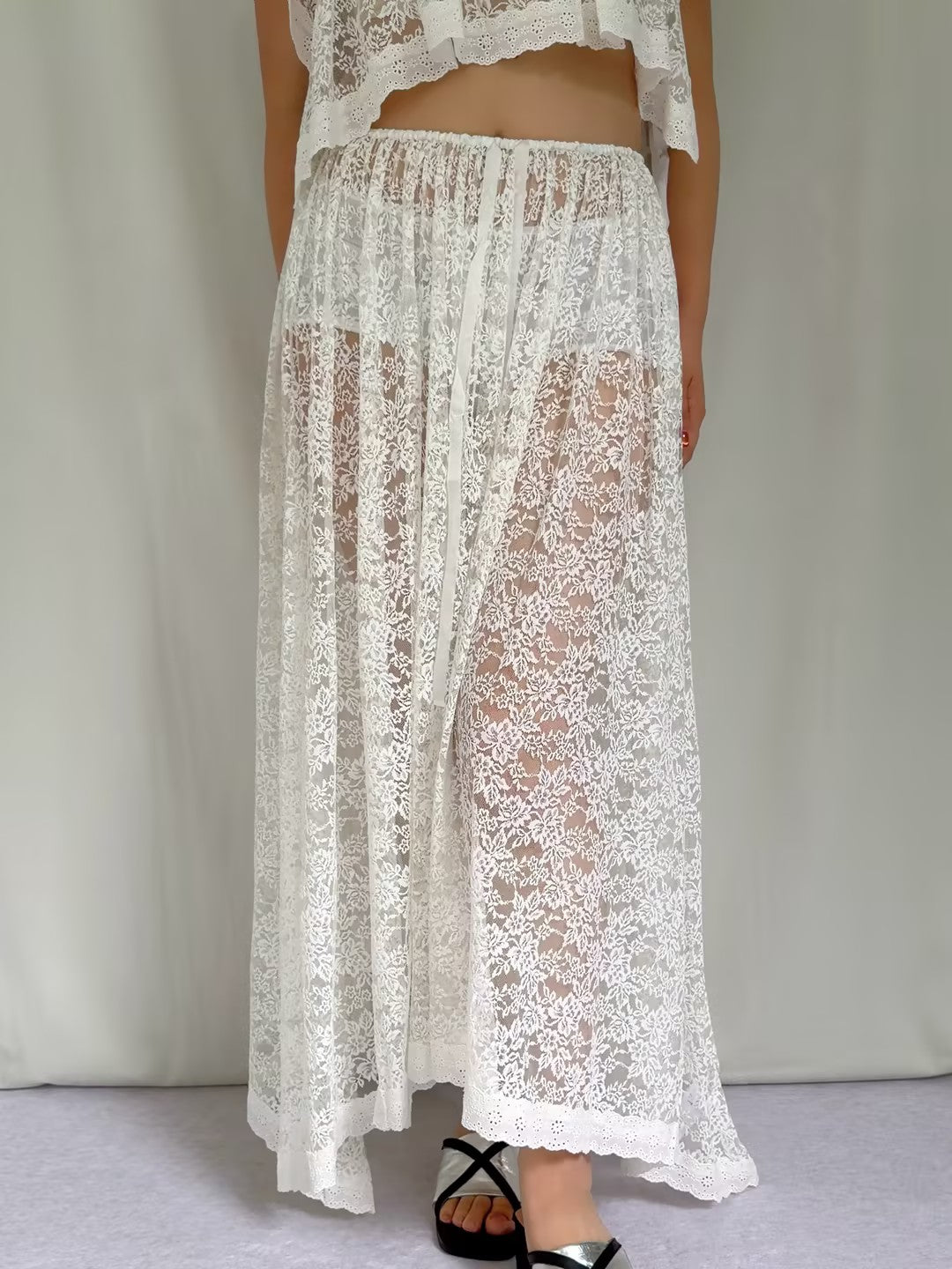 Zinnia Skirt - Salt